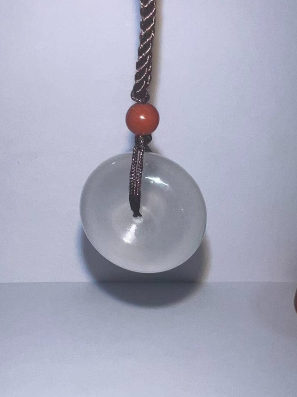 Jade Donut Necklasce- Agate